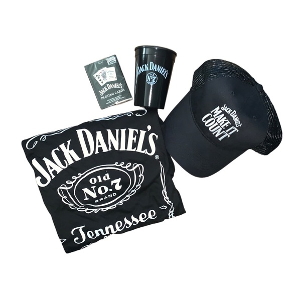 Jack Daniels Canvas Tote Bags for Bridal Showers - Picture 3 of 10